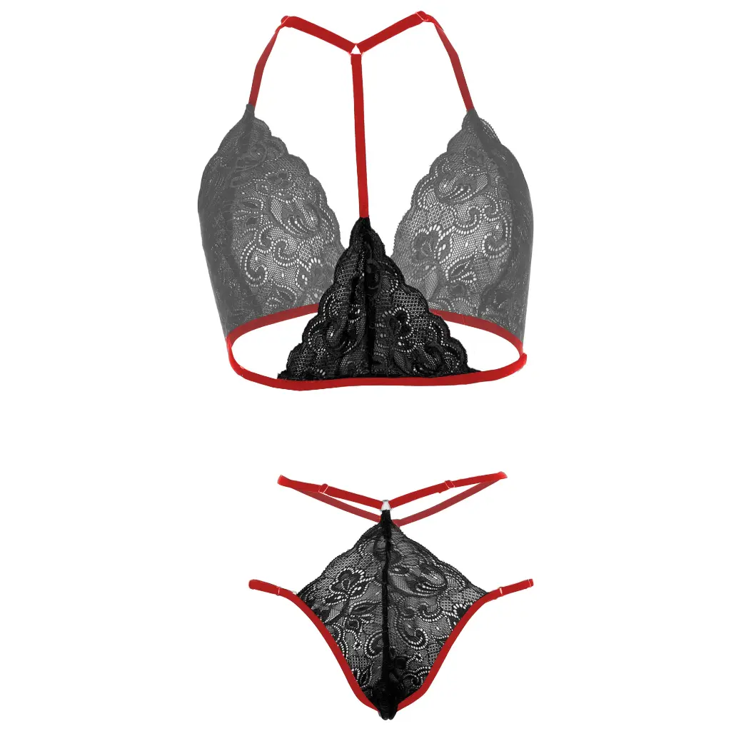 Racerback Lingerie Set LS-06081
