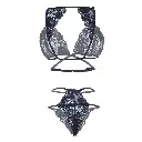 Half Cup Lingerie Set LS-06069