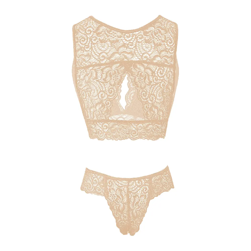 Keyhole Lingerie Set LS-06080