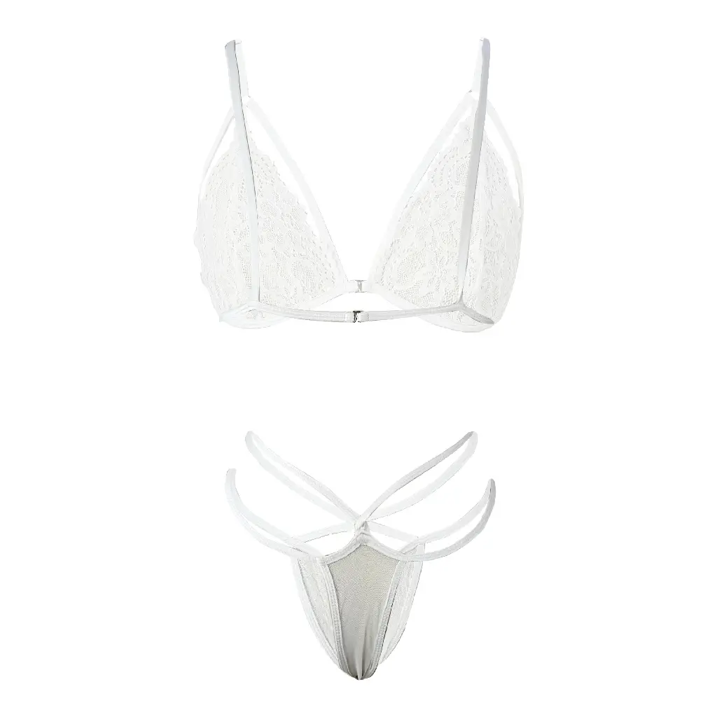Half Cup Lingerie Set LS-06082