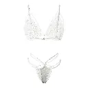 Half Cup Lingerie Set LS-06082