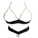 EROTIC PEARL LINGERIE-LS-6110-BK