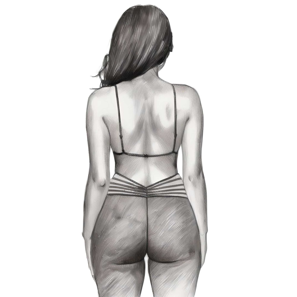 Bondage Lingerie Set HLS-61056