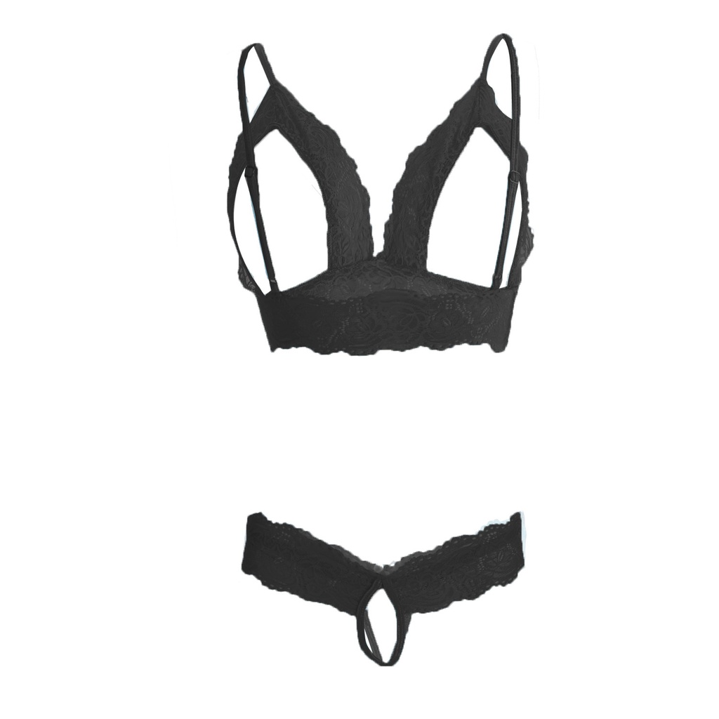Bust Open Erotic Lingerie Set ELS-06692