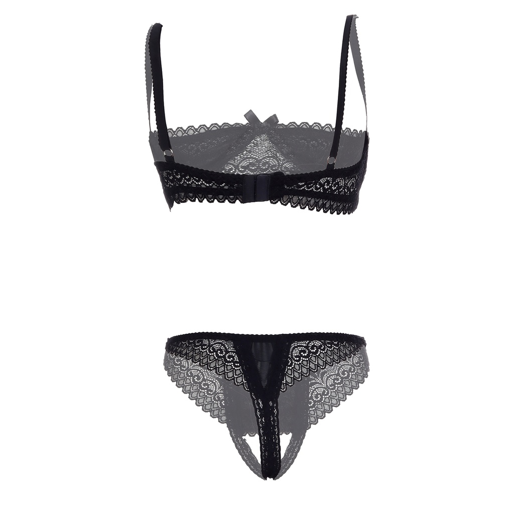 Bust Open Erotic Lingerie Set ELS-06694