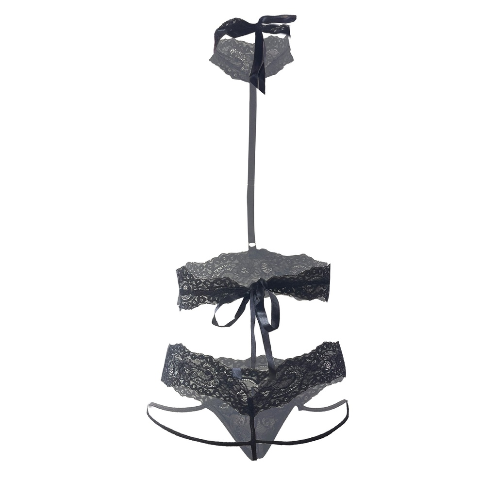 Bust Open Erotic Lingerie Set ELS-06846