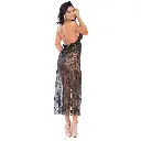 Side Open Nightgown-NG-30460