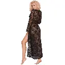 Front Open Nightgown-NG-37116