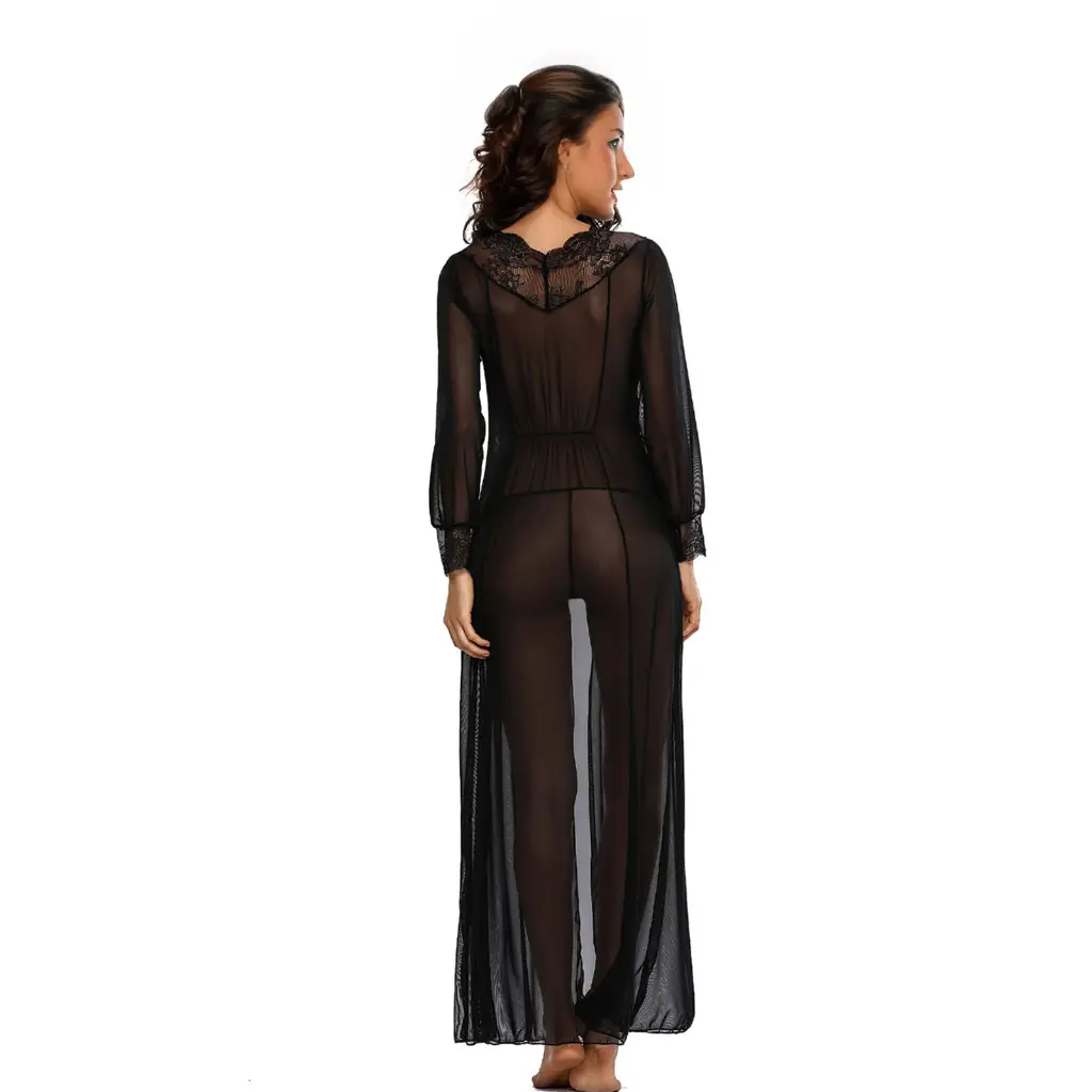 Front Open Nightgown-NG-31037