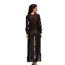 Front Open Nightgown-NG-31037