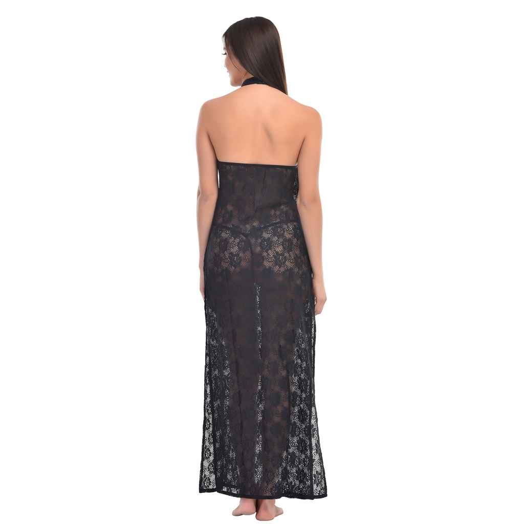 Side Open Nightgown-NG-36655