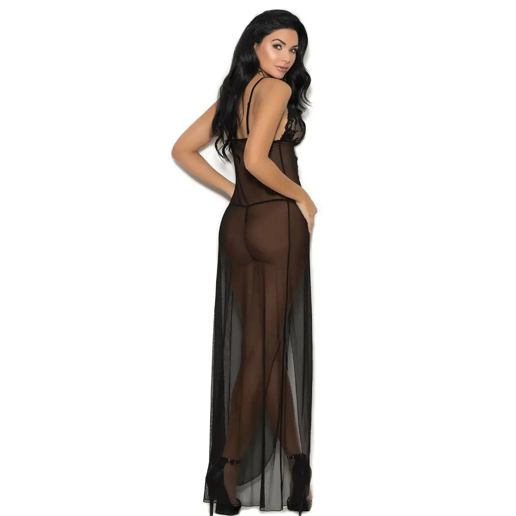 See Through Nightgown-NG-31978