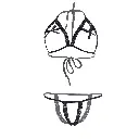  Bust Open Erotic Lingerie Set-ELS-06524