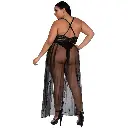 Front Open Nightgown-NG-39008