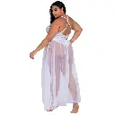 Front Open Nightgown-NG-39008