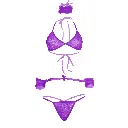  Bondage Erotic Lingerie Set-ELS-06526