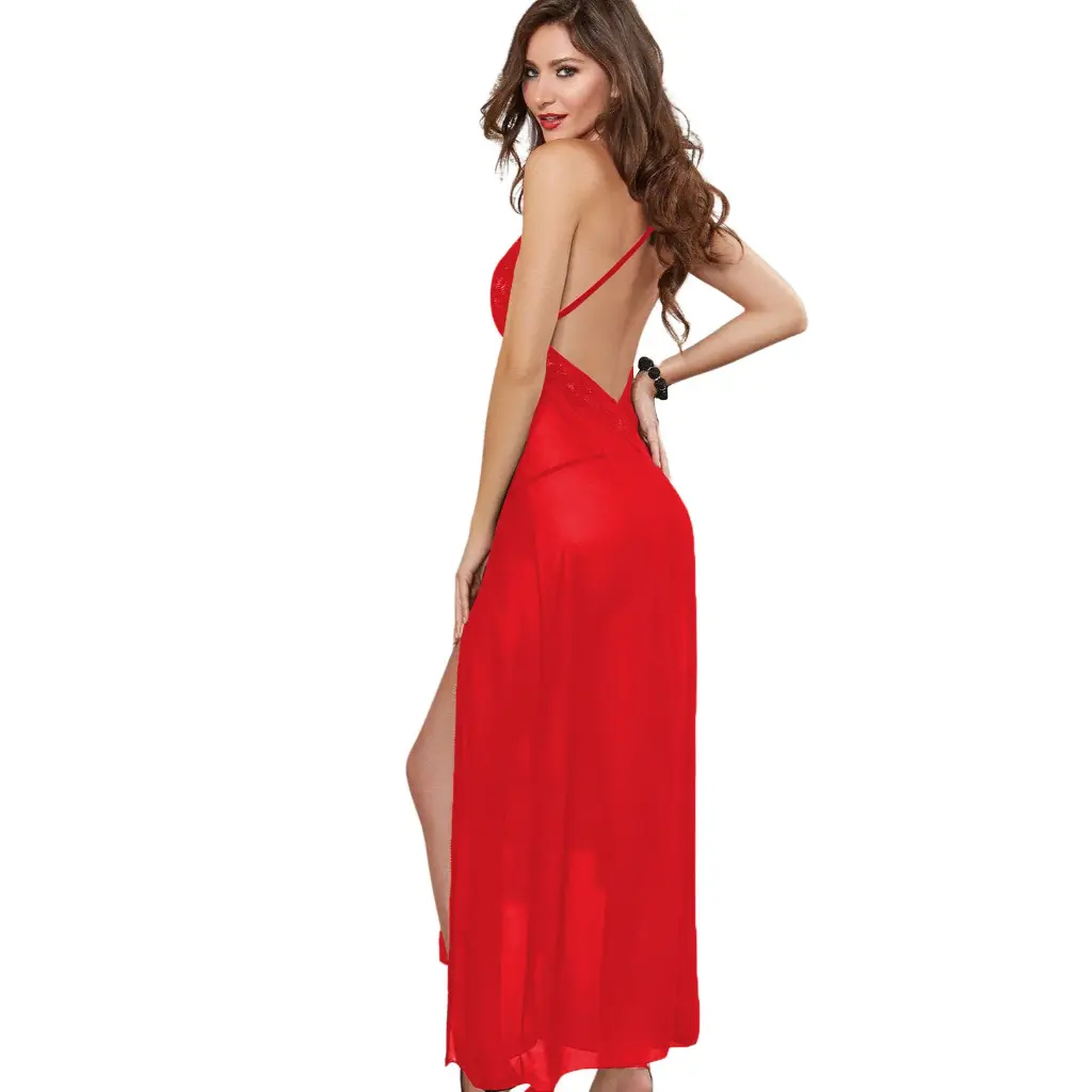 See Through Nightgown-NG-30098
