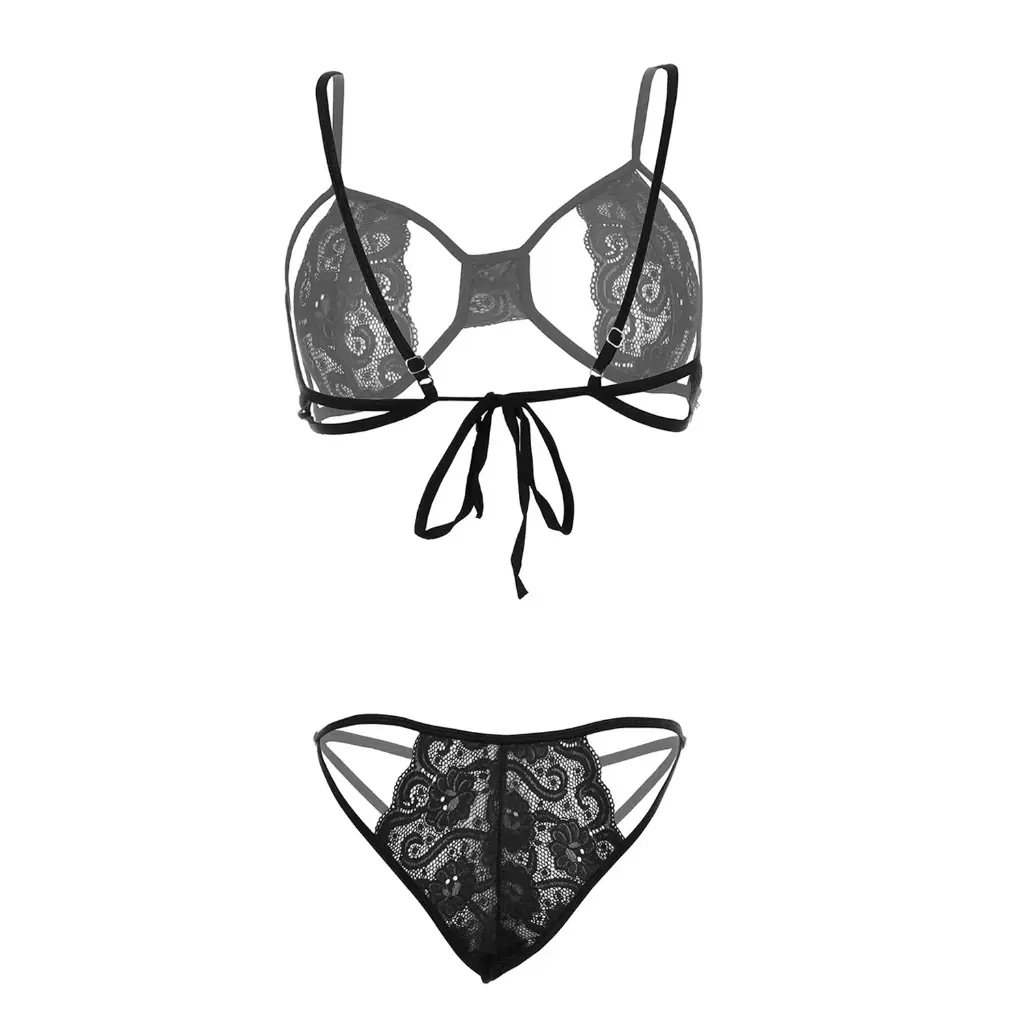 Crotchless Erotic Lingerie Set-ELS-06547