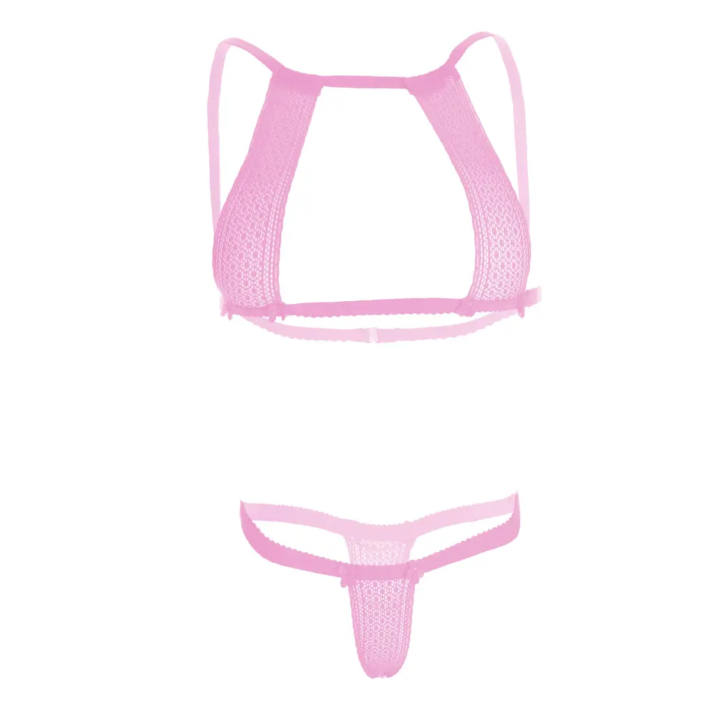 Half Cup Erotic Lingerie Set-ELS-06647
