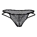  Men's Thong Underwear- 07225