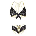 Bust Open Erotic Lingerie Set-ELS-06691
