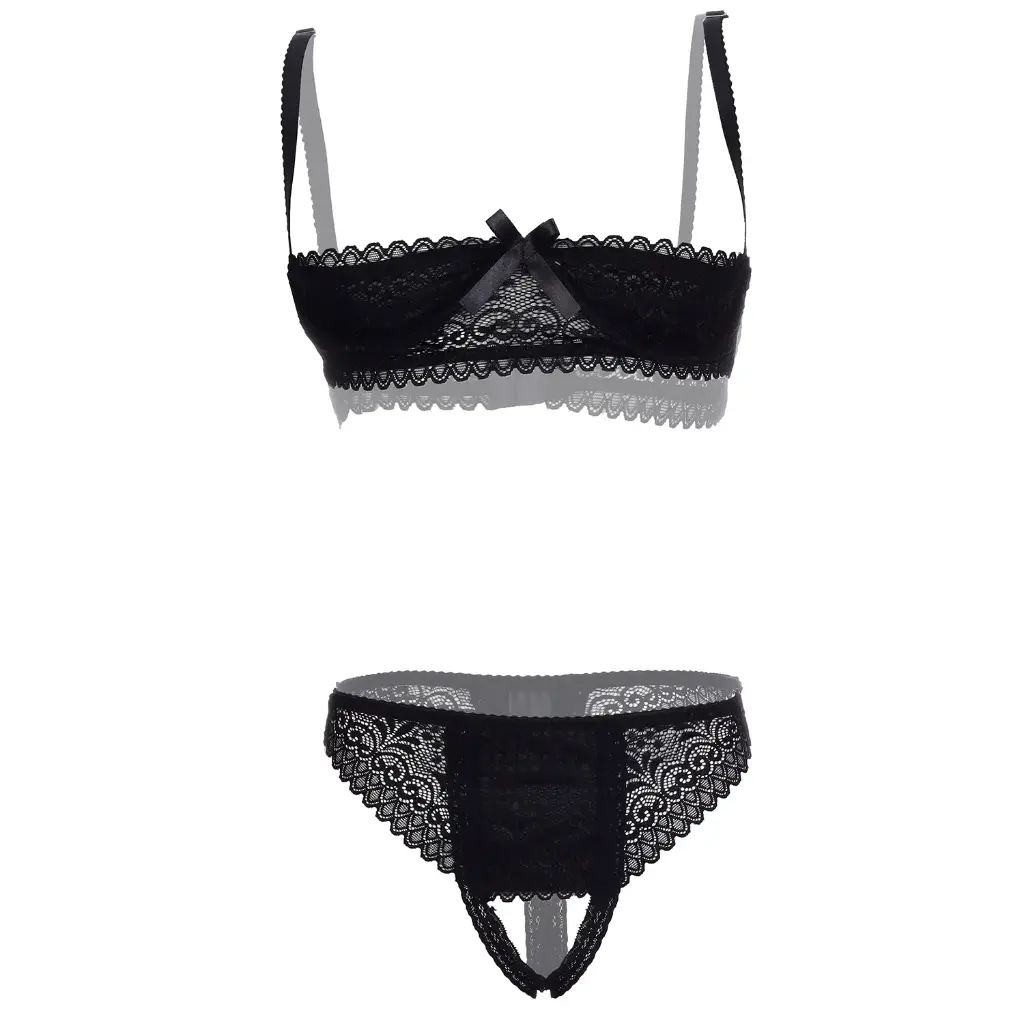 Bust Open Erotic Lingerie Set-ELS-06694