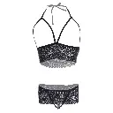 Bust Open Erotic Lingerie Set-ELS-06698