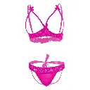 Bust Open Erotic Lingerie Set-ELS-06854 (copy)