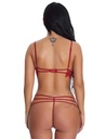 Deep Neck Erotic Lingerie Set-ELS-06717