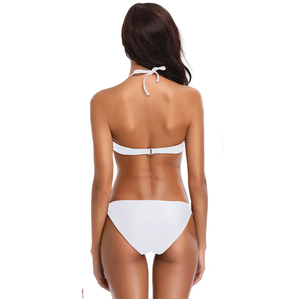 Halter Neck Bikini Set -BKN-60026