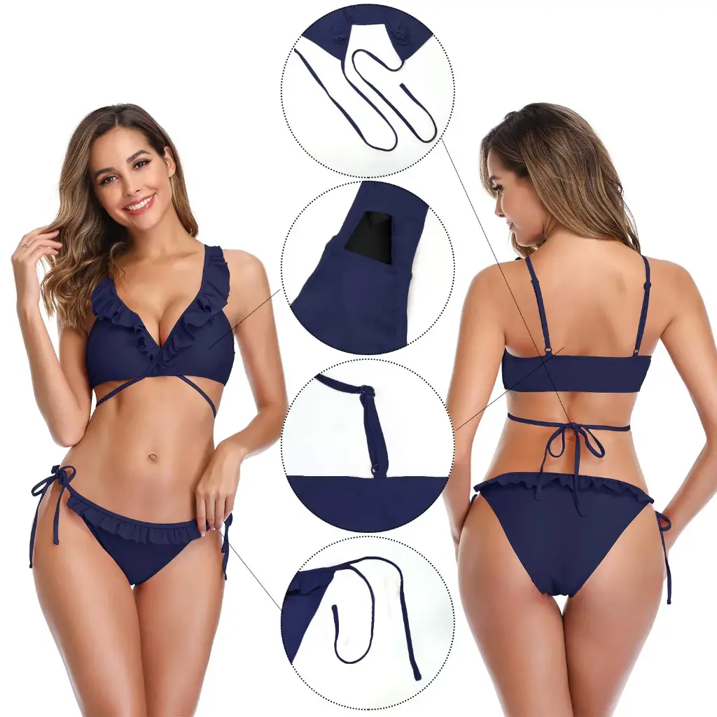 Crisscross Bikini Set -BKN-60040