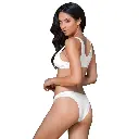Deep Neck Bikini Set -BKN-60095