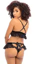 Front Open Lingerie Set-LS-06301