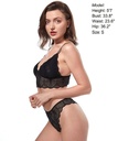 Racerback Lingerie Set-LS-06352