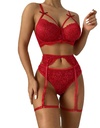 Garter Lingerie Set-LS-06360