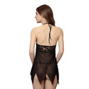 Back Open Baby Doll Dress-BD-11371