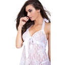 Halter Neck Baby Doll Dress-BD-12576