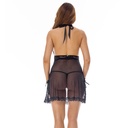 Halter Neck Baby Doll Dress  BD-11763