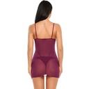 Front Open Baby Doll Dress-BD-11066