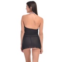Front Open Baby Doll Dress-BD-13085