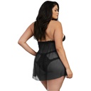 Halter Neck Baby Doll Dress-BD-19034