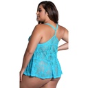 Front Open Baby Doll Dress-BD-19037