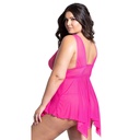 See Through Baby Doll Dress-BD-19039