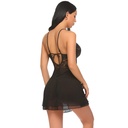 Back Open Baby Doll Dress-BD-11555