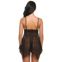 Sheer Baby Doll Dress-BD-11642