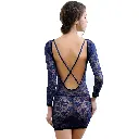 Back Open Chemise CH-80218