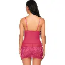 Deep Neck Chemise CH-81091