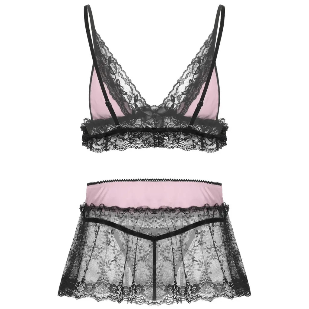  Crossdresser Lingerie Set XD-79033