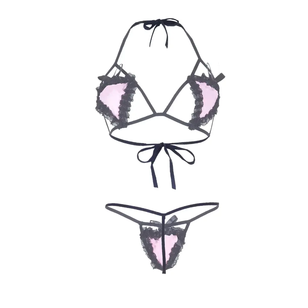  Half Cup Erotic Lingerie Set ELS-06525
