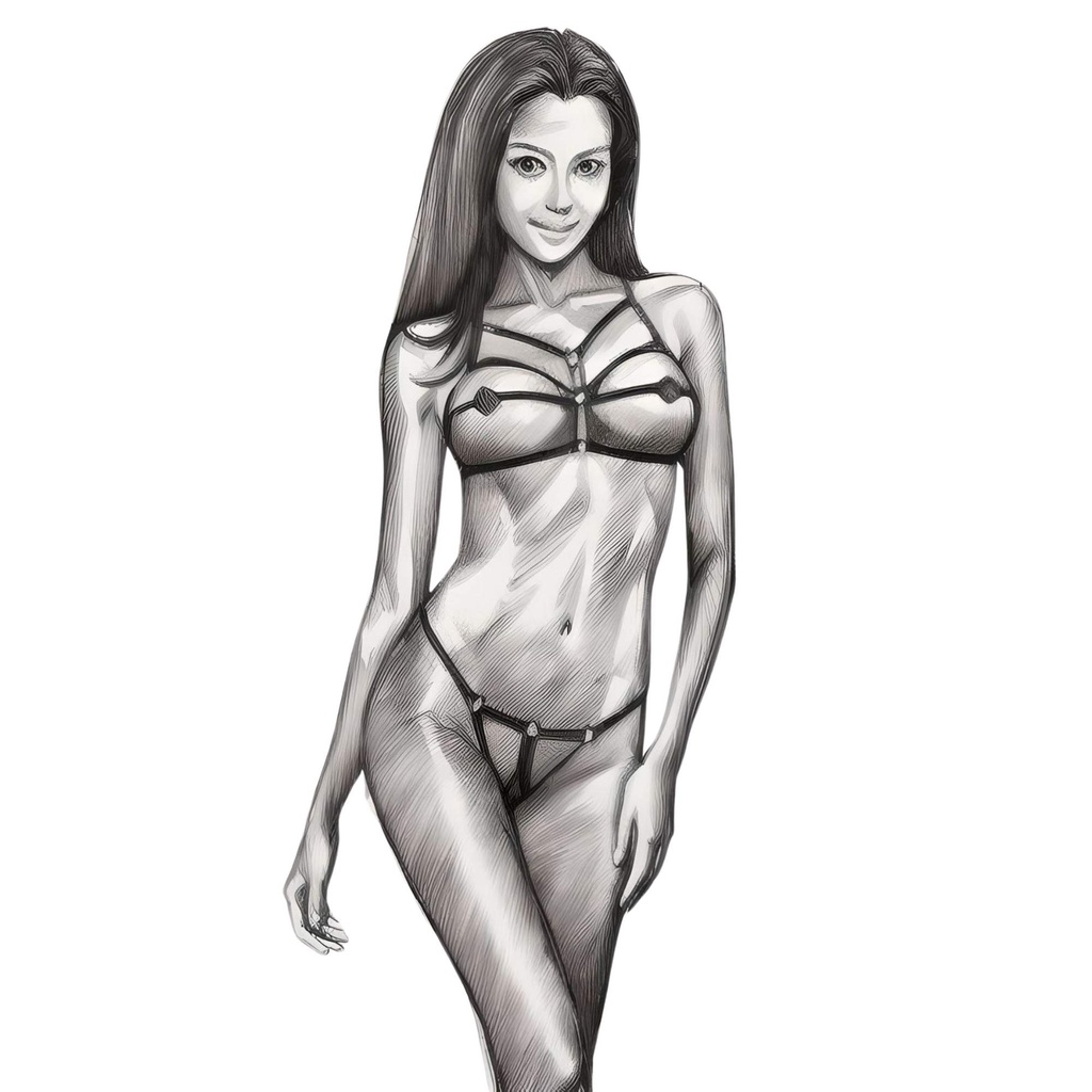 Harness Lingerie Set HLS-61003